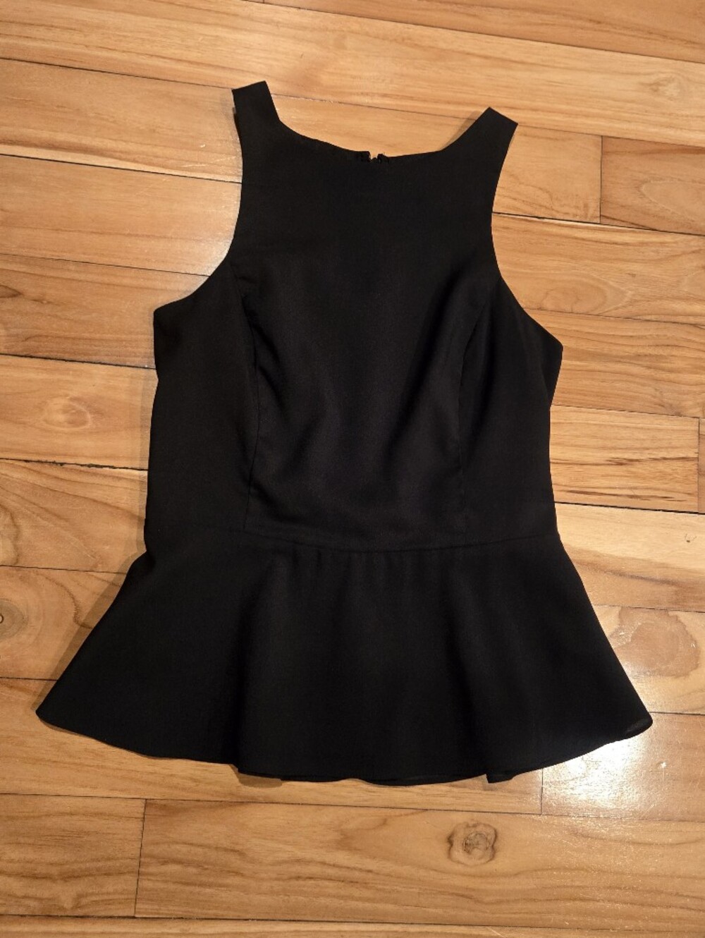 Express Black Peplum Top
